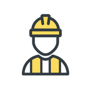 eSub construction worker icon